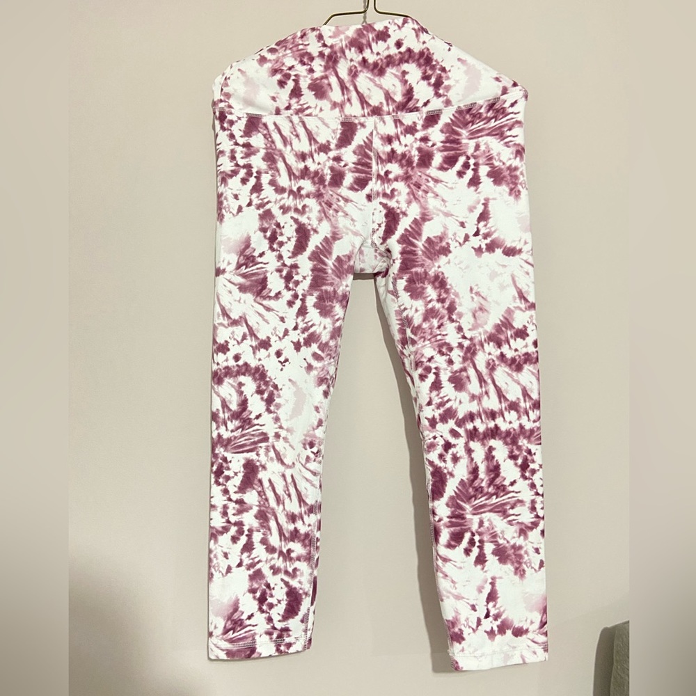 Reebok Active Women's Printed Full Length Workout Leggings Super Soft